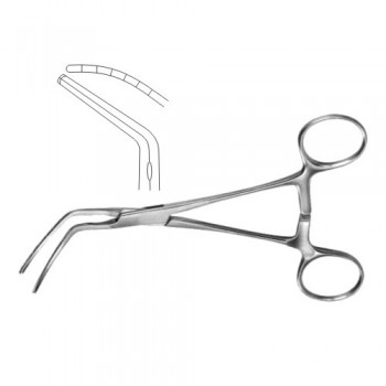 Subramanian Atrauma Aortic Clamp Stainless Steel, 16 cm - 6 1/4"